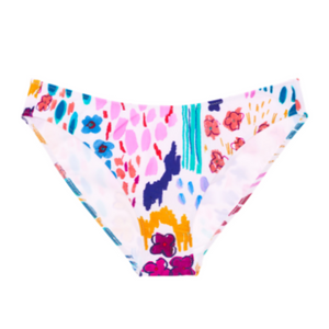 araks veronica bikini bottom in white floral