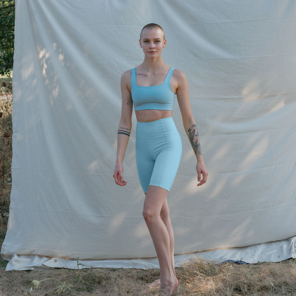 High Rise Bike Short from Girlfriend Collective. Discover ethically-made,  sustainable fashion at OAT & OCHRE. Our slow fashion collections features  organic cotton and timeless designs. Shop now for classic, minimal styles.